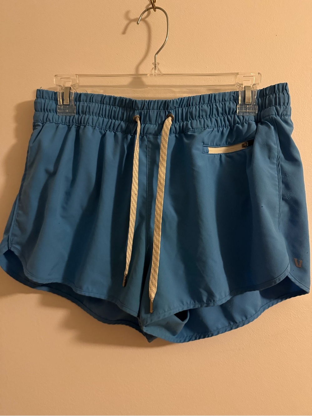 Vuori Blue Running Shorts